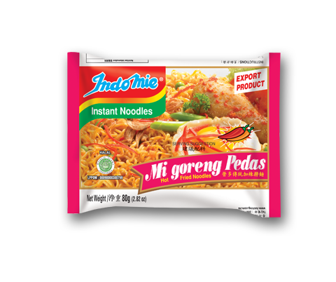 Indomie Mi Goreng Hot &amp; Spicy