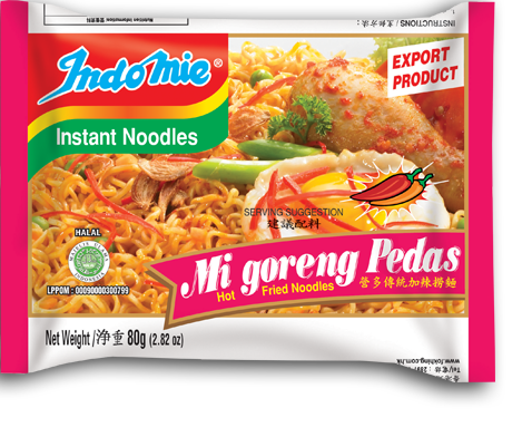 Indomie Mi Goreng Hot &amp; Spicy