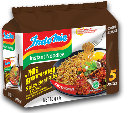 Indomie Mi Goreng Spicy Beef Ribs Flavour 5S